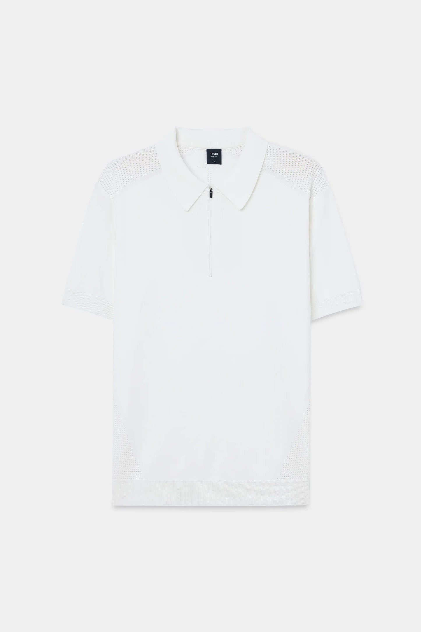 Tween Slim Fit Beyaz Triko