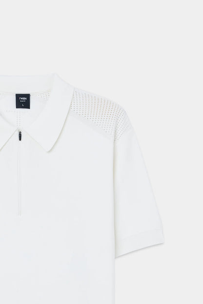 Tween Slim Fit Beyaz Triko