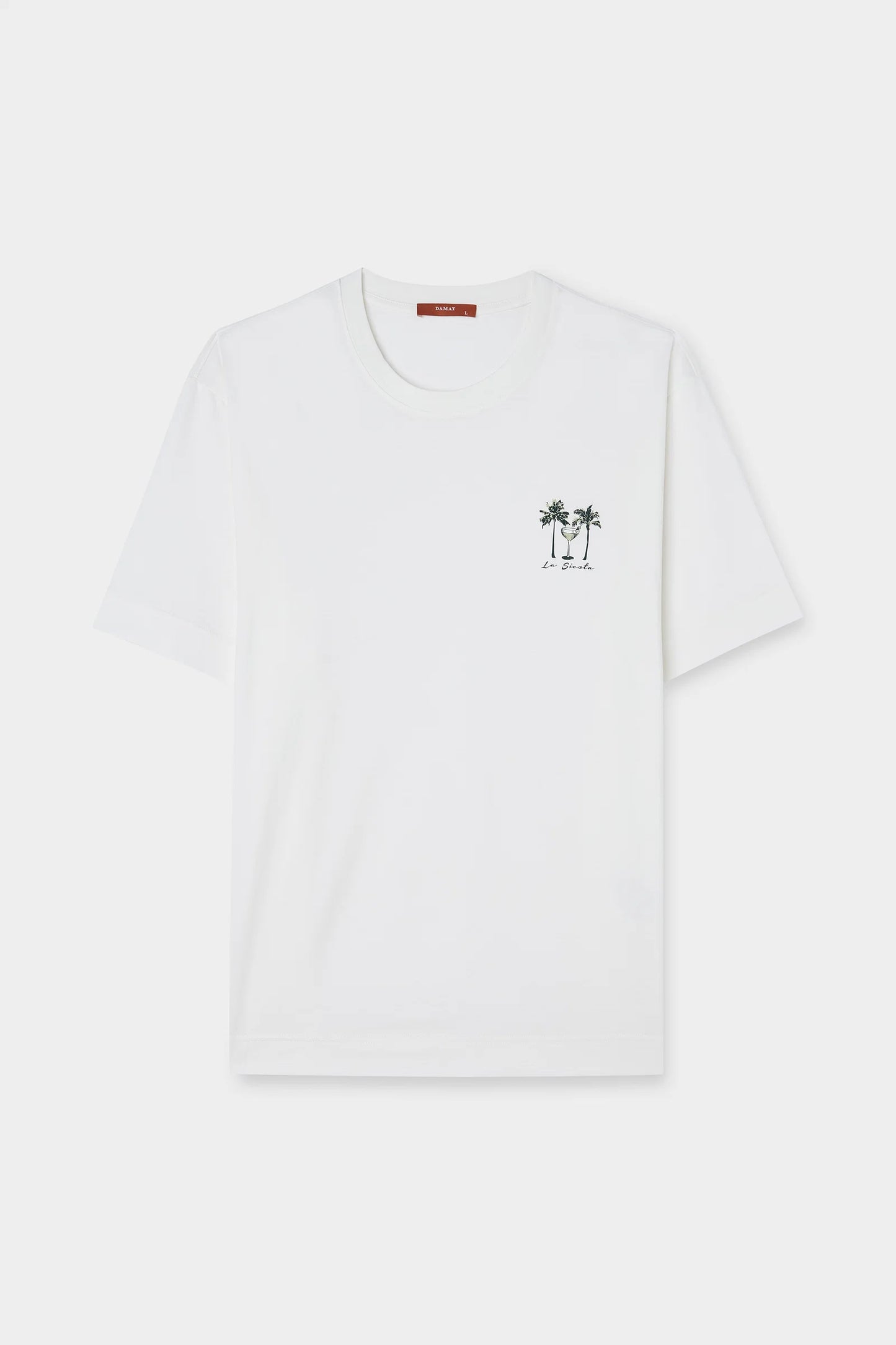 Damat Regular Fit Beyaz T-shirt