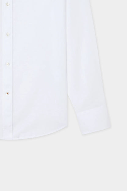 Damat Comfort Beyaz Düz Gömlek