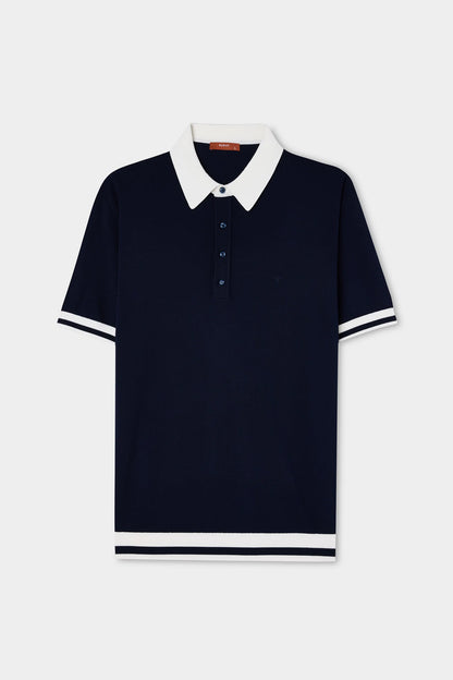 Damat Regular Fit Lacivert Triko