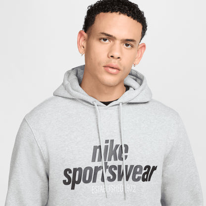Nike Club Erkek Gri Sweatshirt