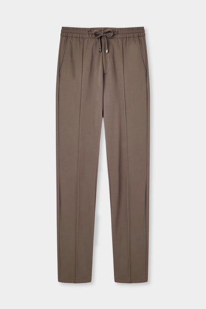Ds Damat Slim Fit Vizon Düz Örgü Jogger Pantolon