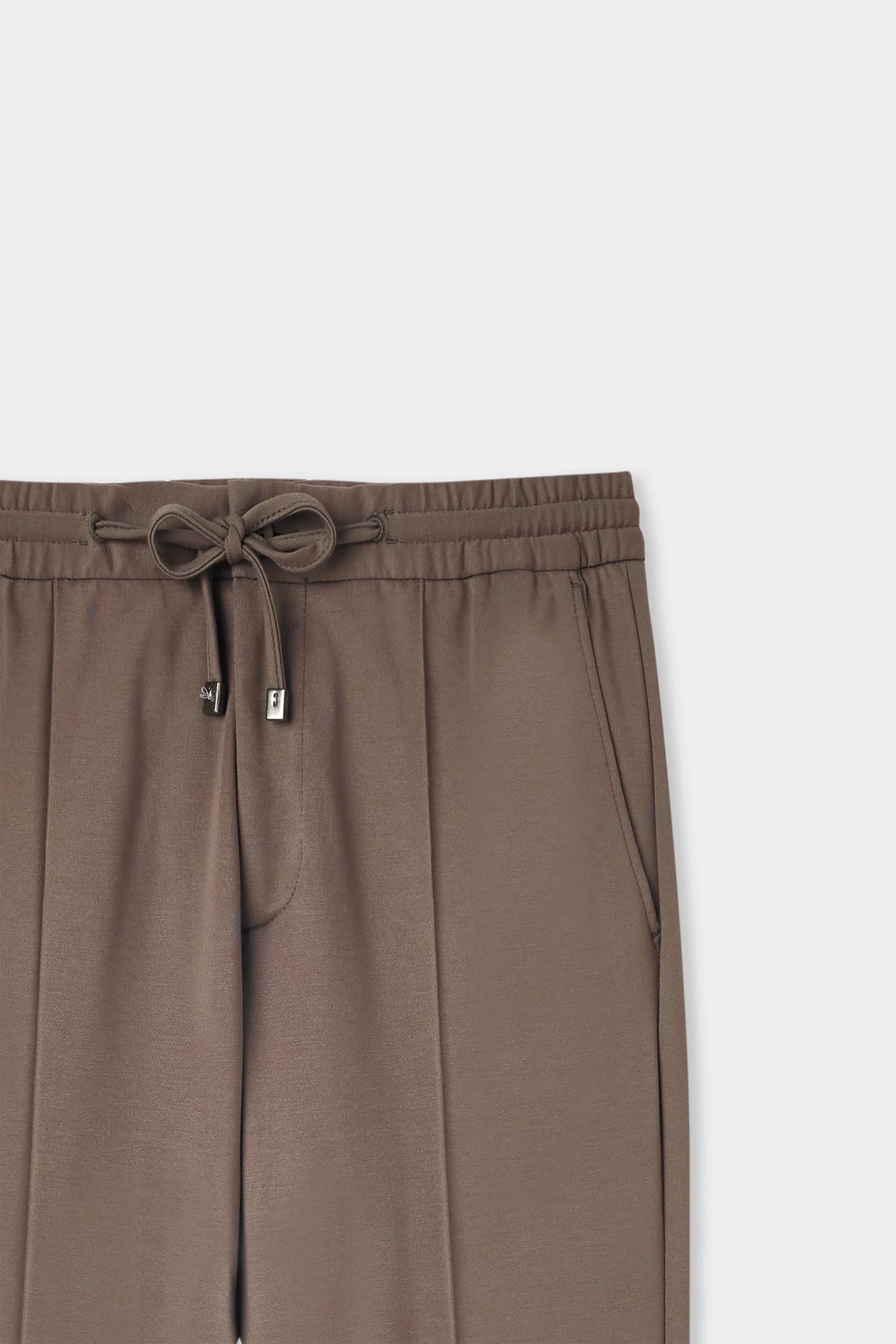 Ds Damat Slim Fit Vizon Düz Örgü Jogger Pantolon