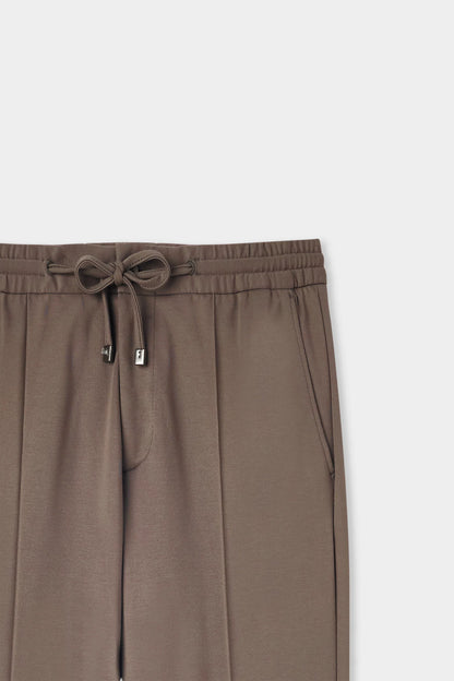 Ds Damat Slim Fit Vizon Düz Örgü Jogger Pantolon