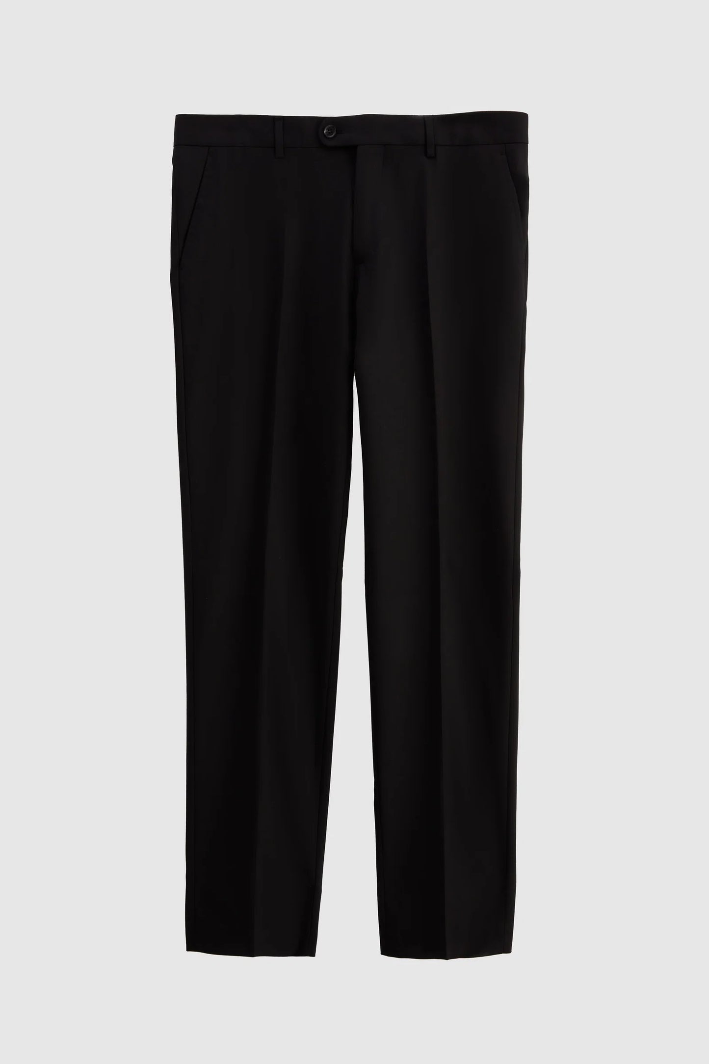 Ds Damat Slim Fit Siyah Düz Travel Takim Elbise