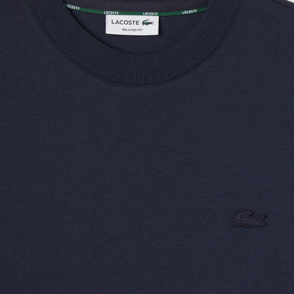 Lacoste Erkek Relaxed Fit Bisiklet Yaka Lacivert T-shirt