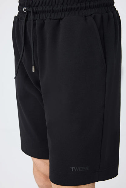 Tween Relaxed Fit Siyah Şort