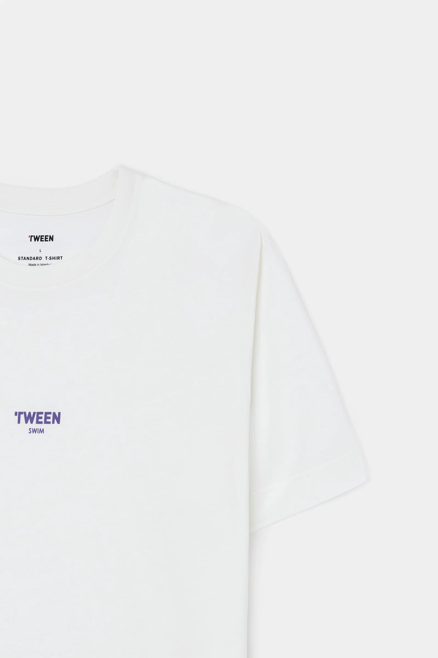 Tween Relaxed Fit Ekru T-shirt