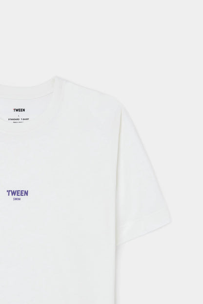 Tween Relaxed Fit Ekru T-shirt