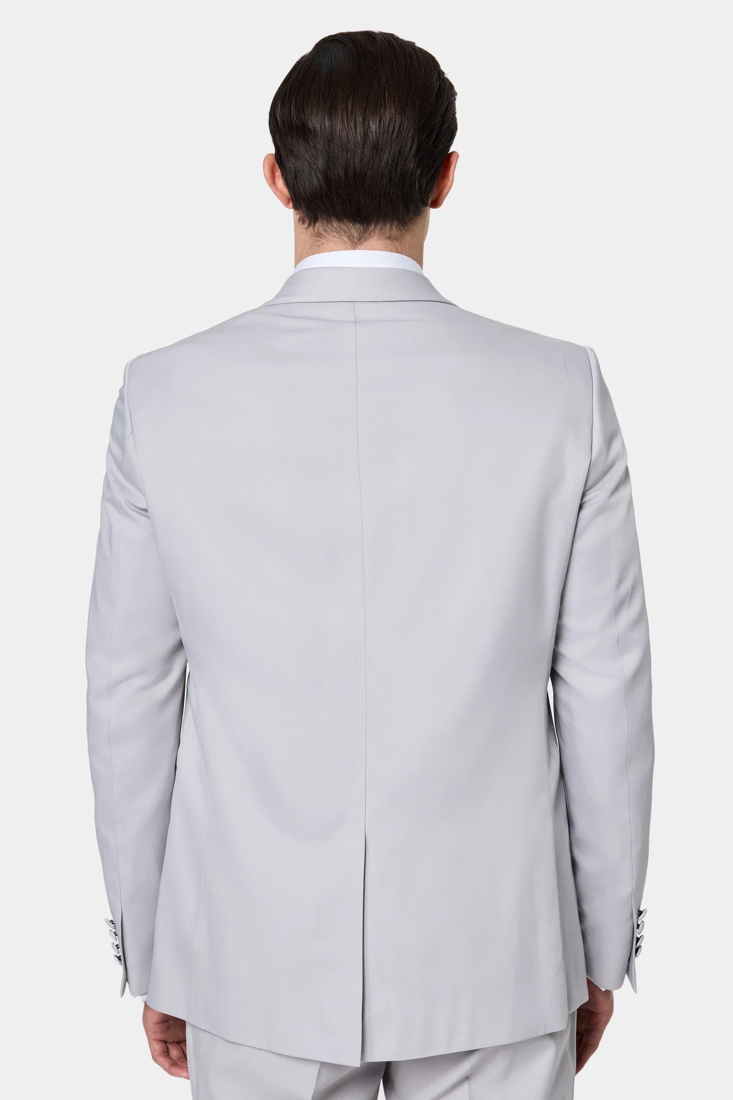 Twn Slim Fit Gri Düz Smokin Takim Elbise