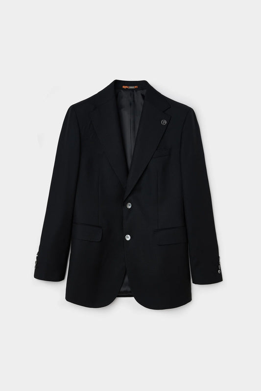 Damat Regular Fit Siyah Armürlü Takim Elbise