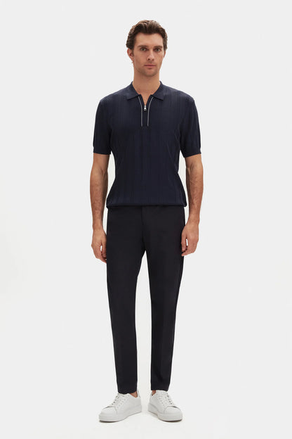 Damat Regular Fit Lacivert Triko