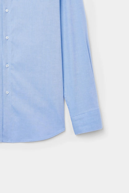 Tween Slim Fit Mavi Armürlü Gömlek