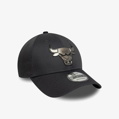 New Era Metallic 9forty Chicago Bulls Unisex Gri Şapka