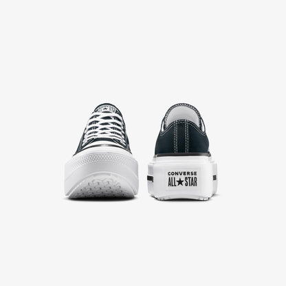 Converse Chuck Taylor All Star Lift Double Stack Platform Kadın Siyah Sneaker
