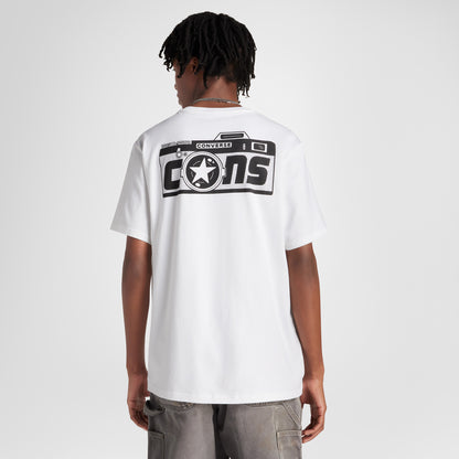 Converse Erkek Beyaz T-shirt