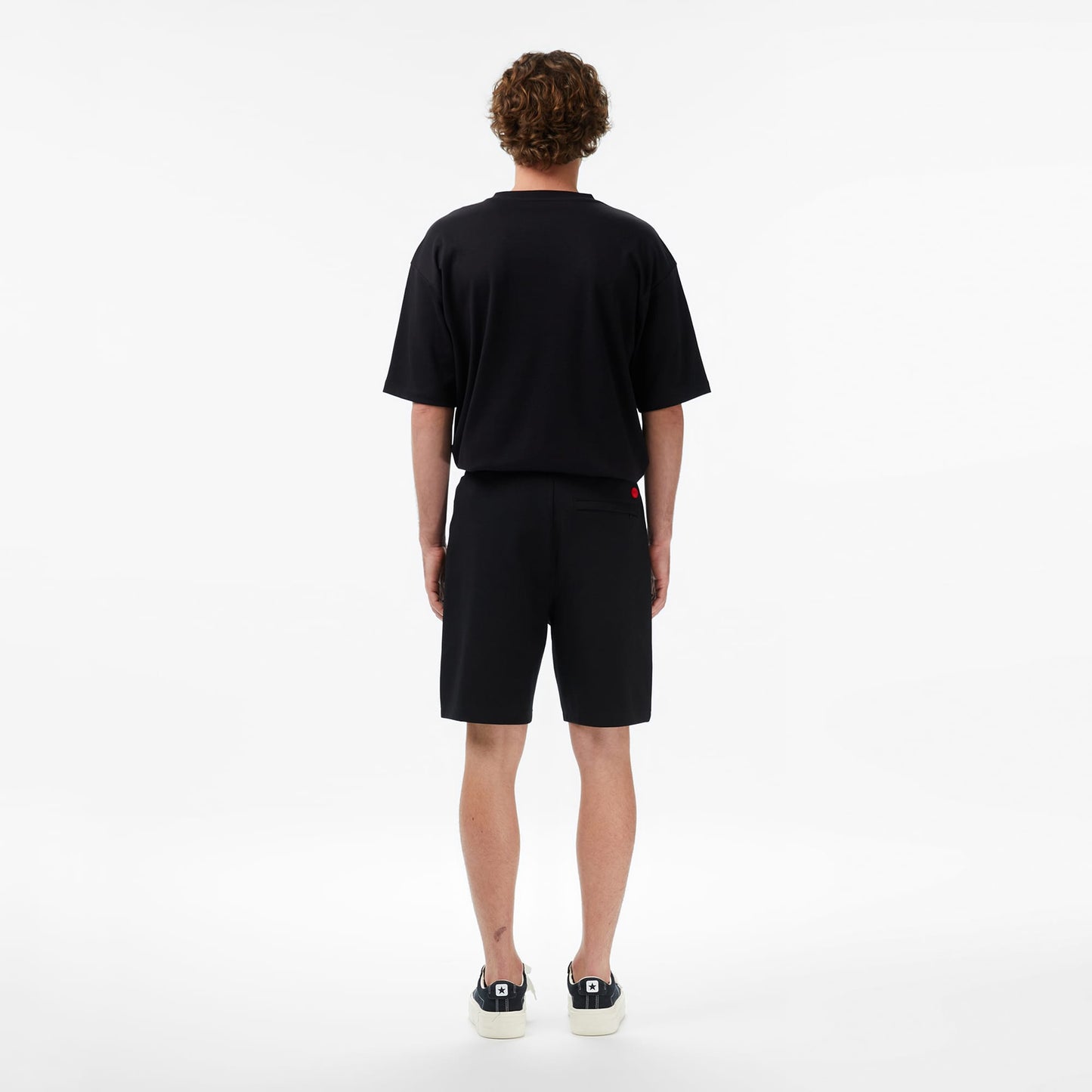 United4 Regular Fit Erkek Siyah Şort