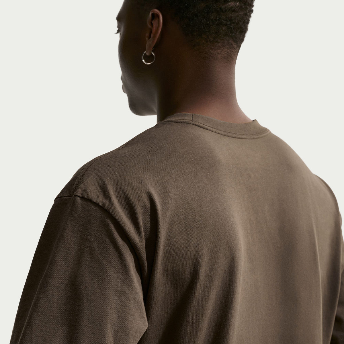 Nike Sportswear Boxy Erkek Kahverengi T-shirt