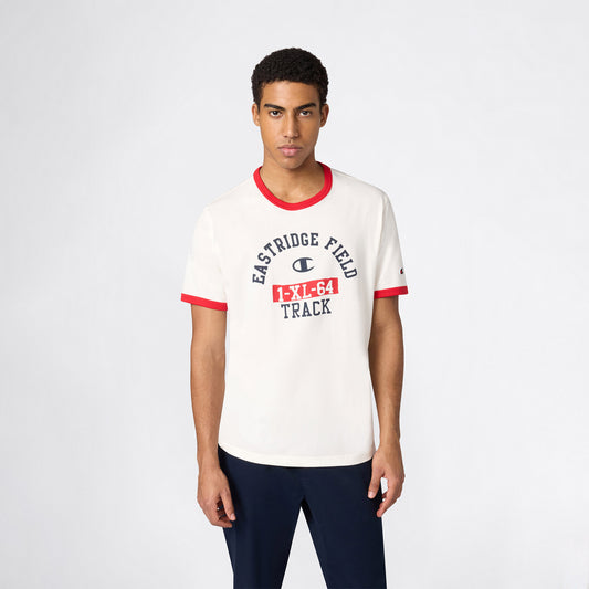 Champion Ringer Erkek Beyaz T-shirt