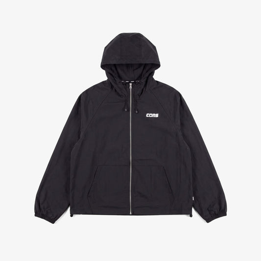 Converse Windbreaker Erkek Siyah Ceket