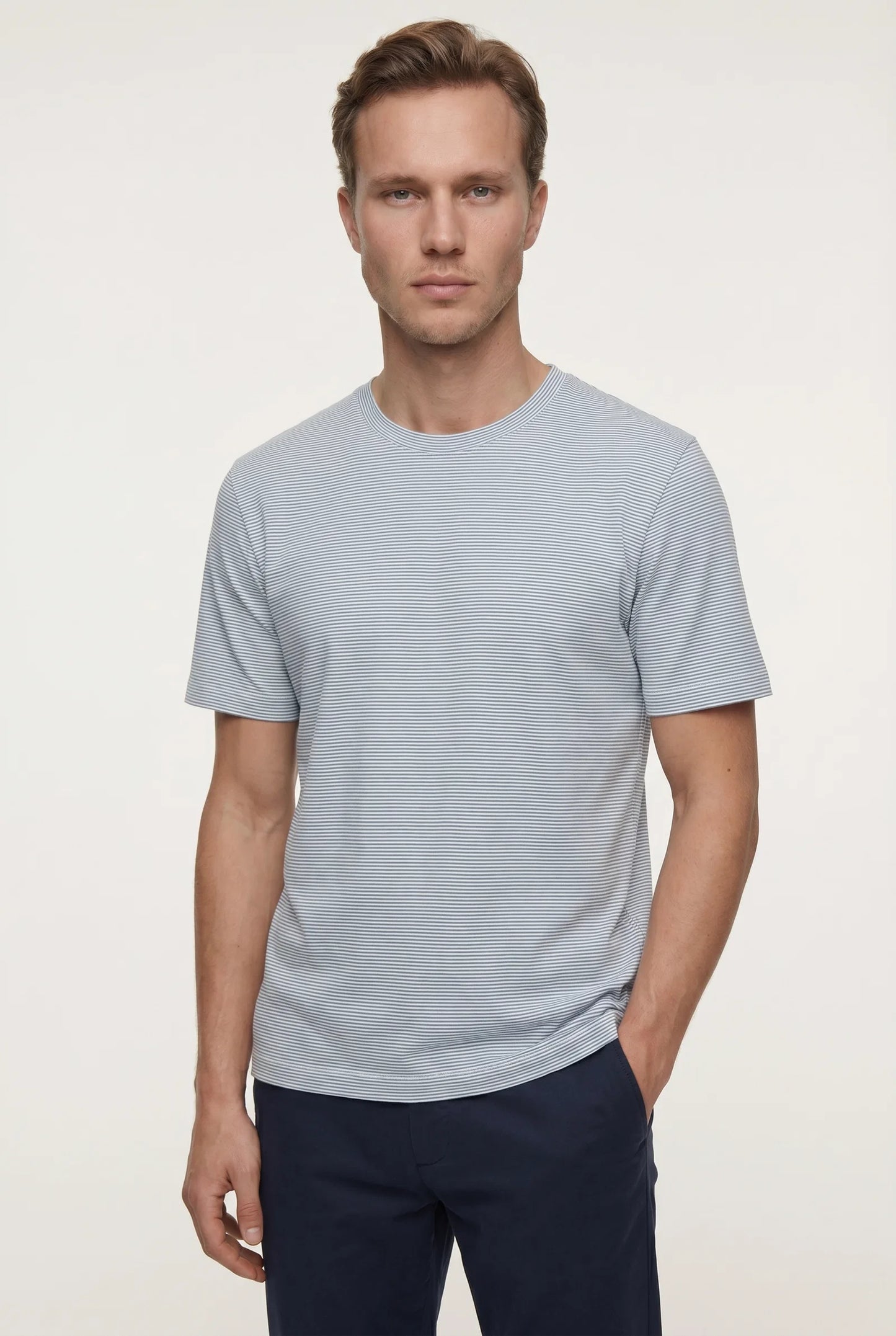 Tween Relaxed Fit Mavi %100 Pamuklu T-shirt