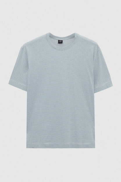 Tween Relaxed Fit Mavi %100 Pamuklu T-shirt