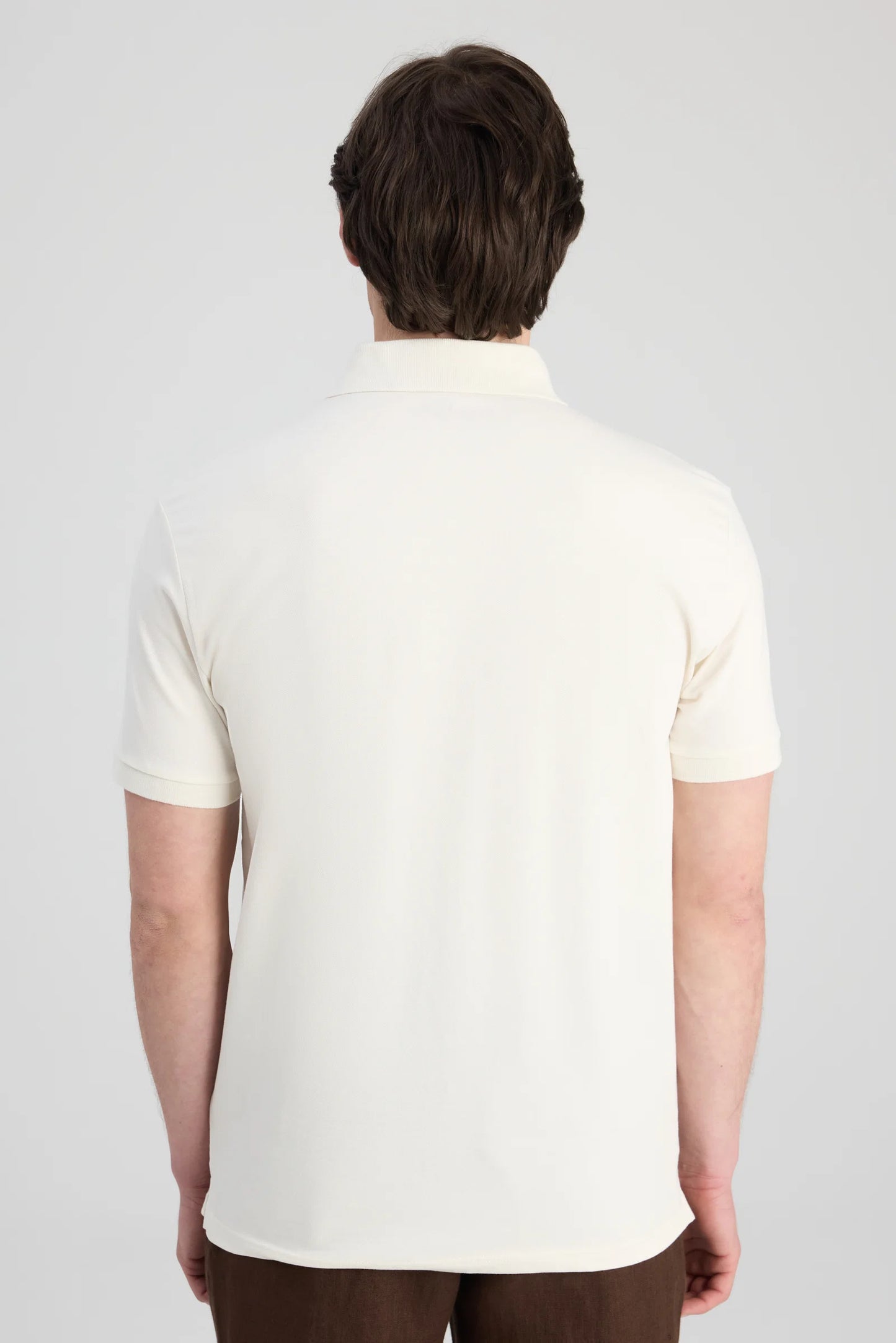 Twn Slim Fit Ekru Pike Dokulu T-shirt