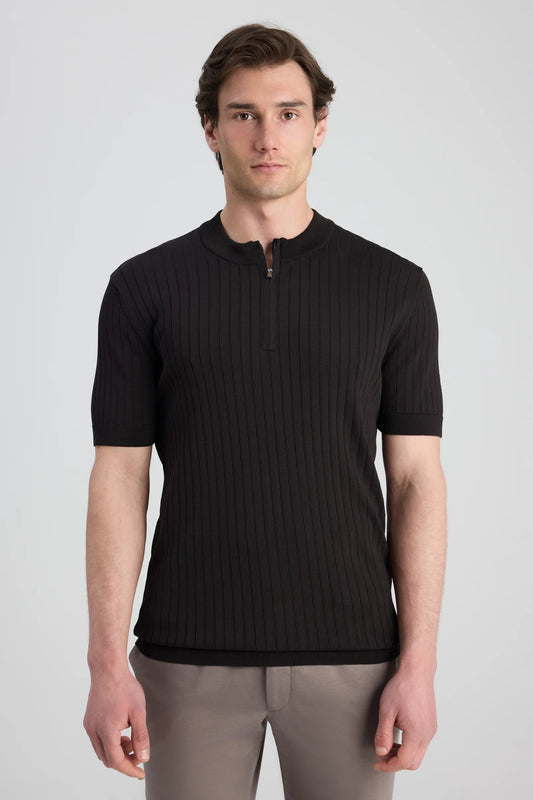 Ds Damat Regular Fit Kahverengi Düz Kazak