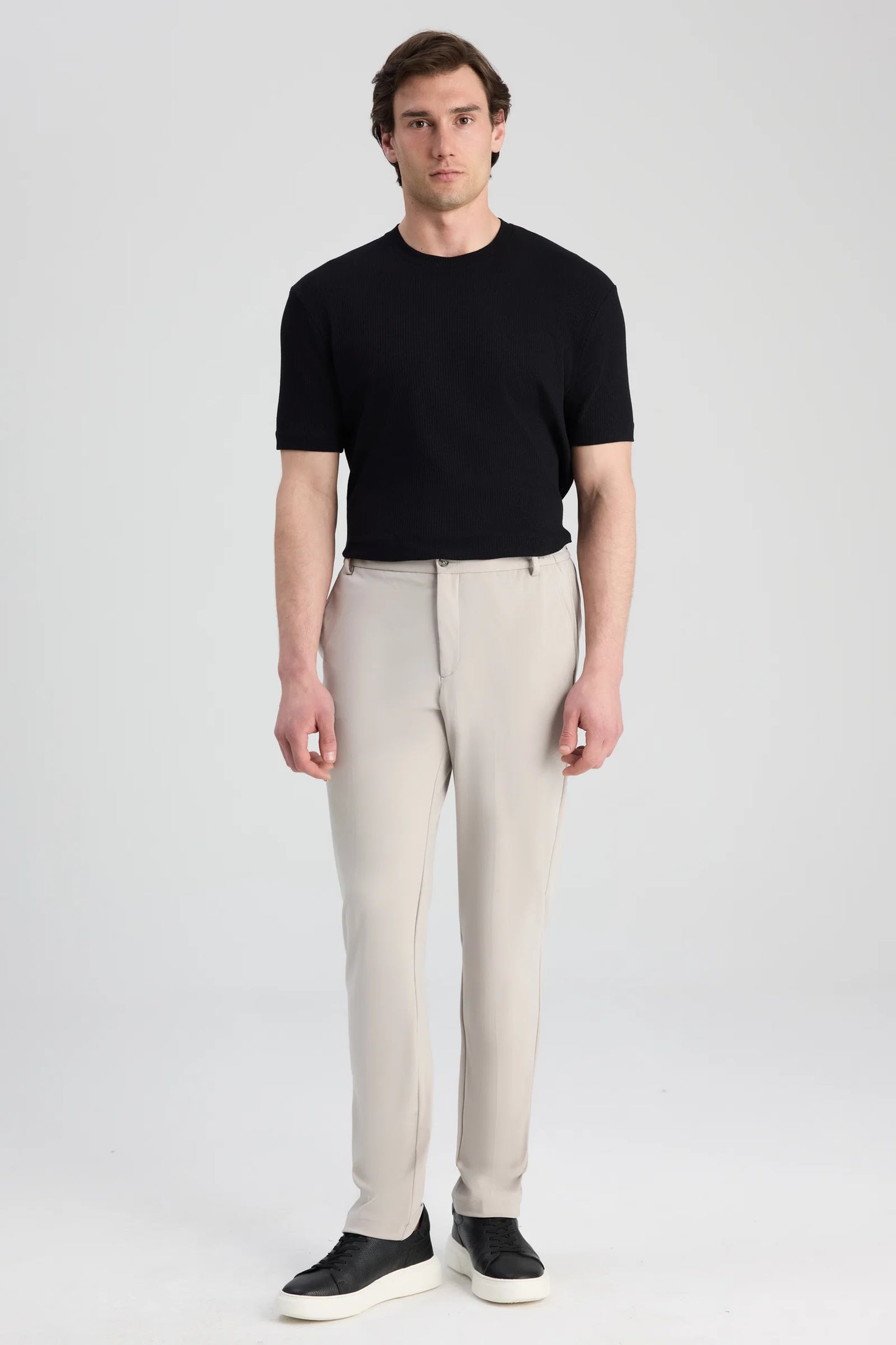 Twn Relaxed Fit (pilesiz) Taş Düz Jogger Pantolon