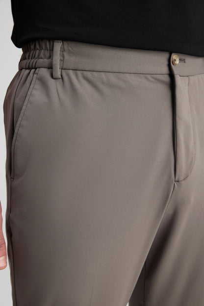 Twn Relaxed Fit (pilesiz) Vizon Düz Jogger Pantolon