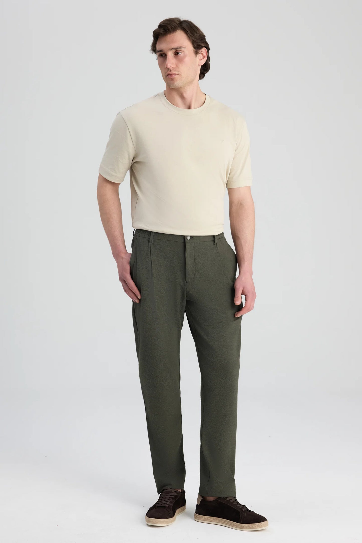 Twn Relaxed Fit Haki Jogger Pantolon