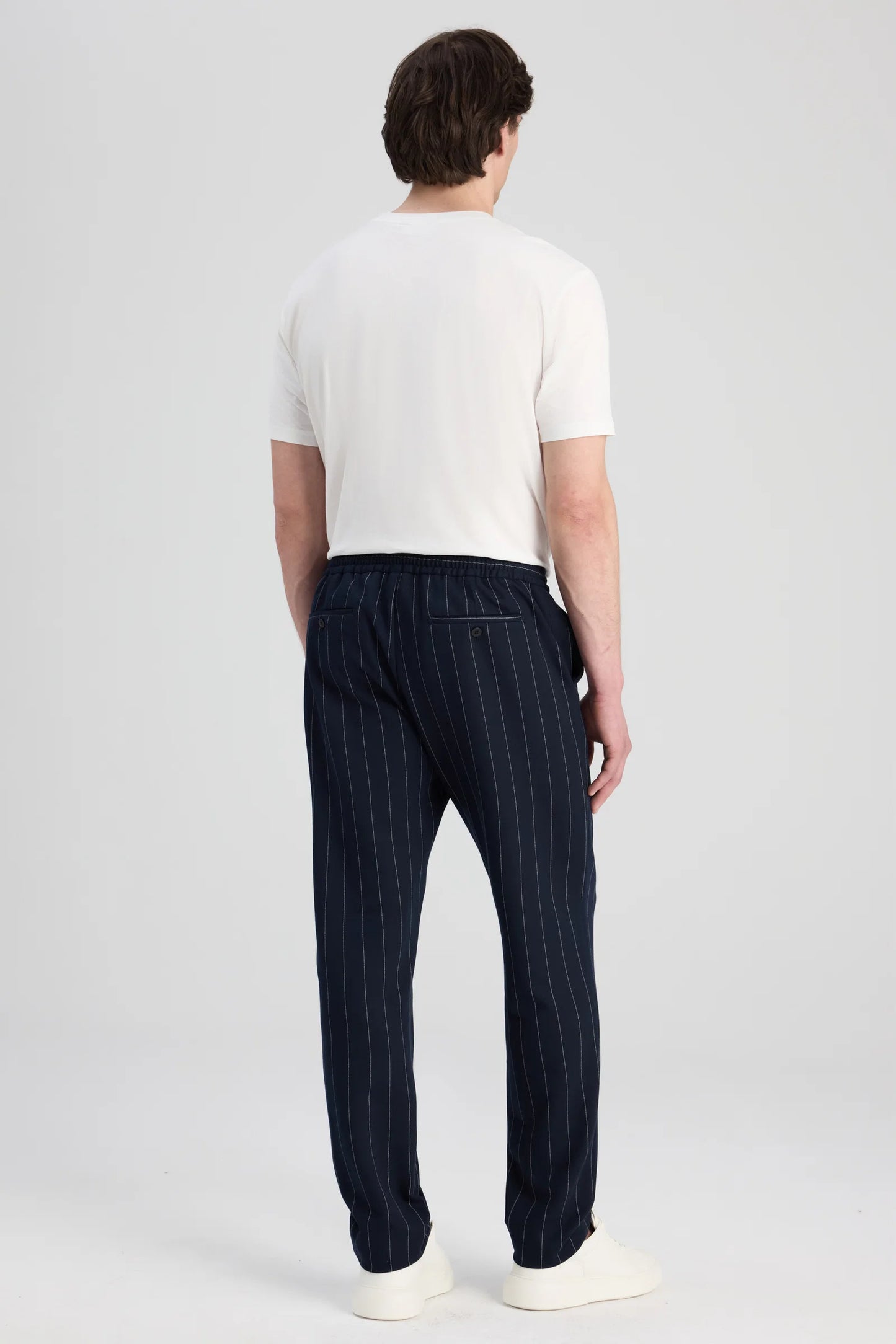 Ds Damat Regular Fit Lacivert Baskılı Takim Elbise