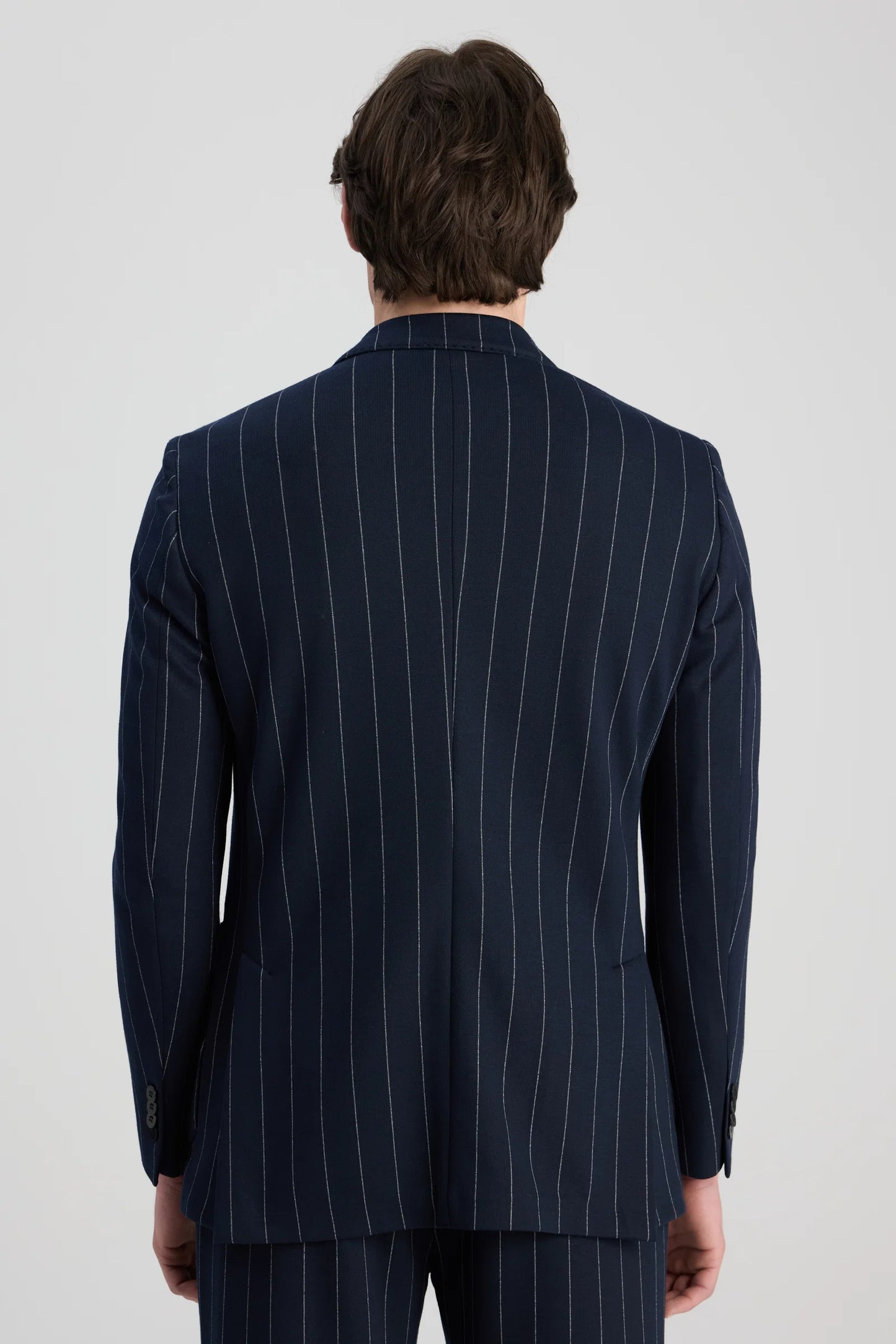 Ds Damat Regular Fit Lacivert Baskılı Takim Elbise
