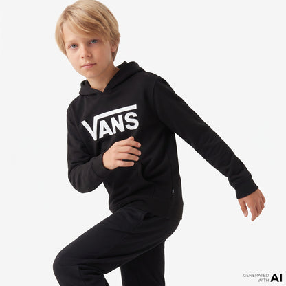 Vans Classic Kids Po Çocuk Siyah Sweatshirt