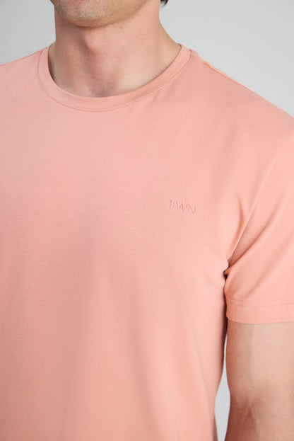 Twn Slim Fit Kil Düz T-shirt