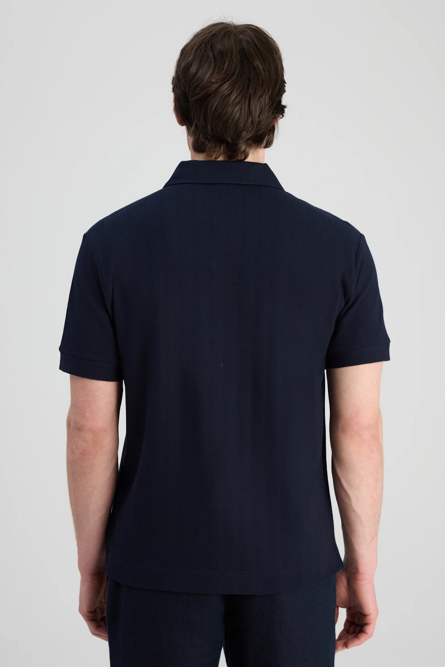 Twn Slim Fit Lacivert Düz T-shirt