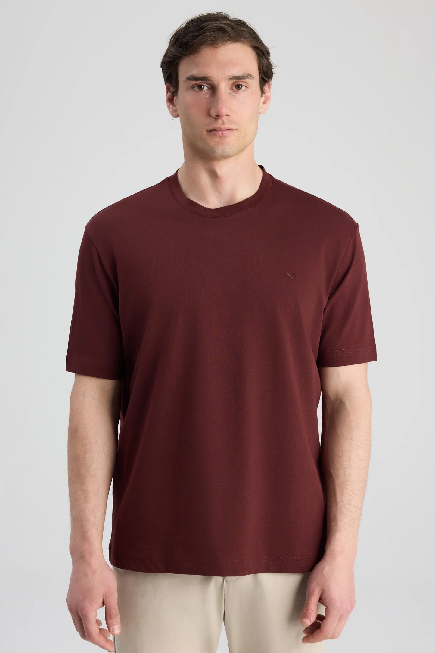 Ds Damat Regular Fit Pas Düz T-shirt