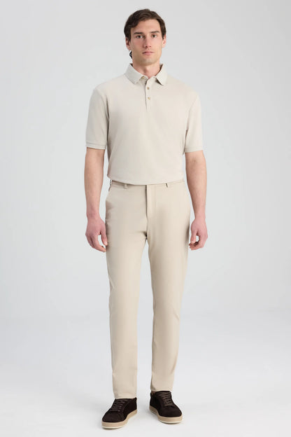 Twn Relaxed Fit (pilesiz) Bej Jogger Pantolon