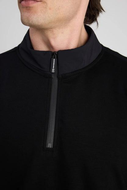 Ds Damat Regular Fit Siyah Düz Sweatshirt