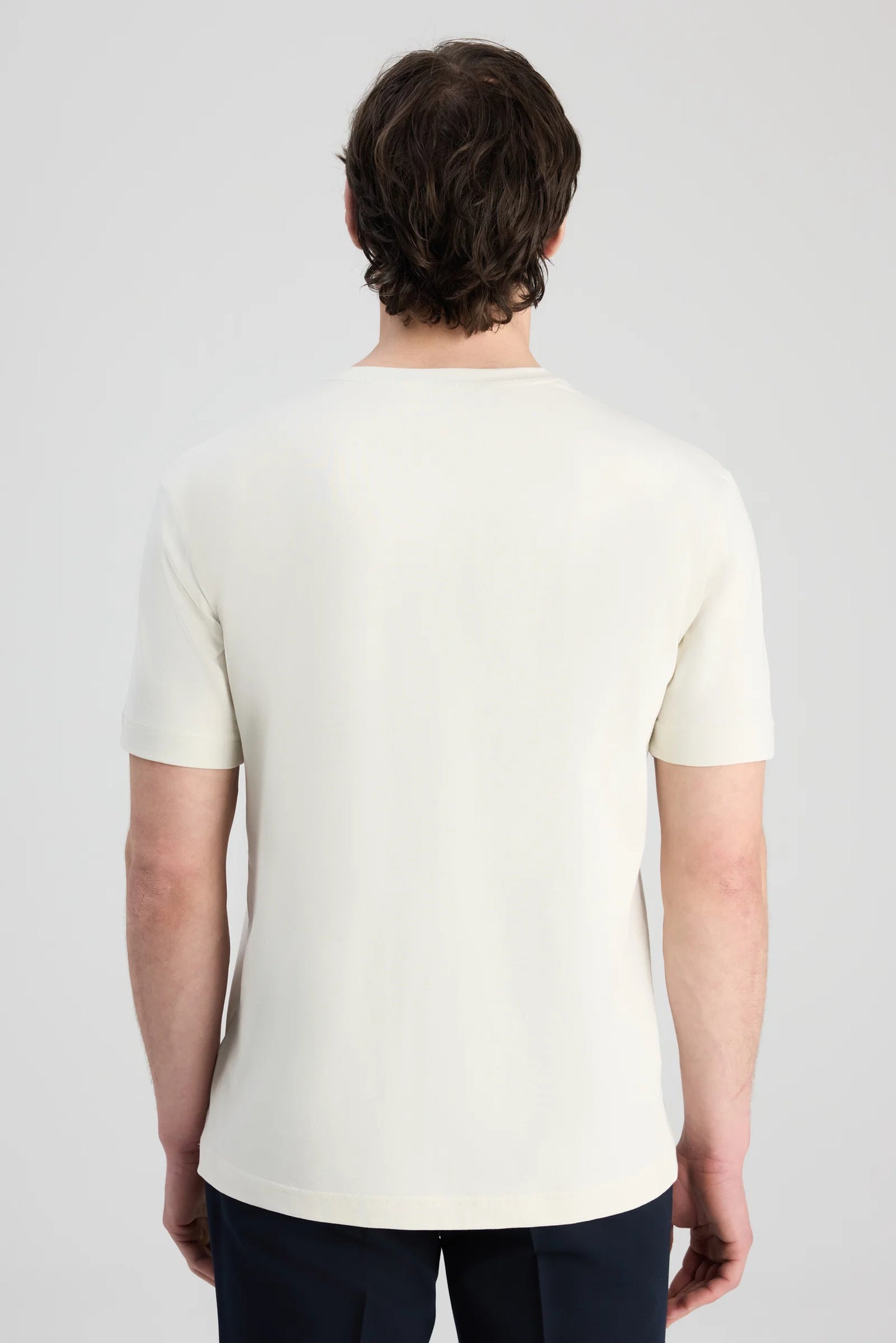 Twn Slim Fit Taş Düz T-shirt