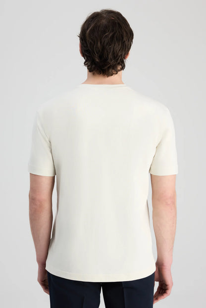 Twn Slim Fit Taş Düz T-shirt