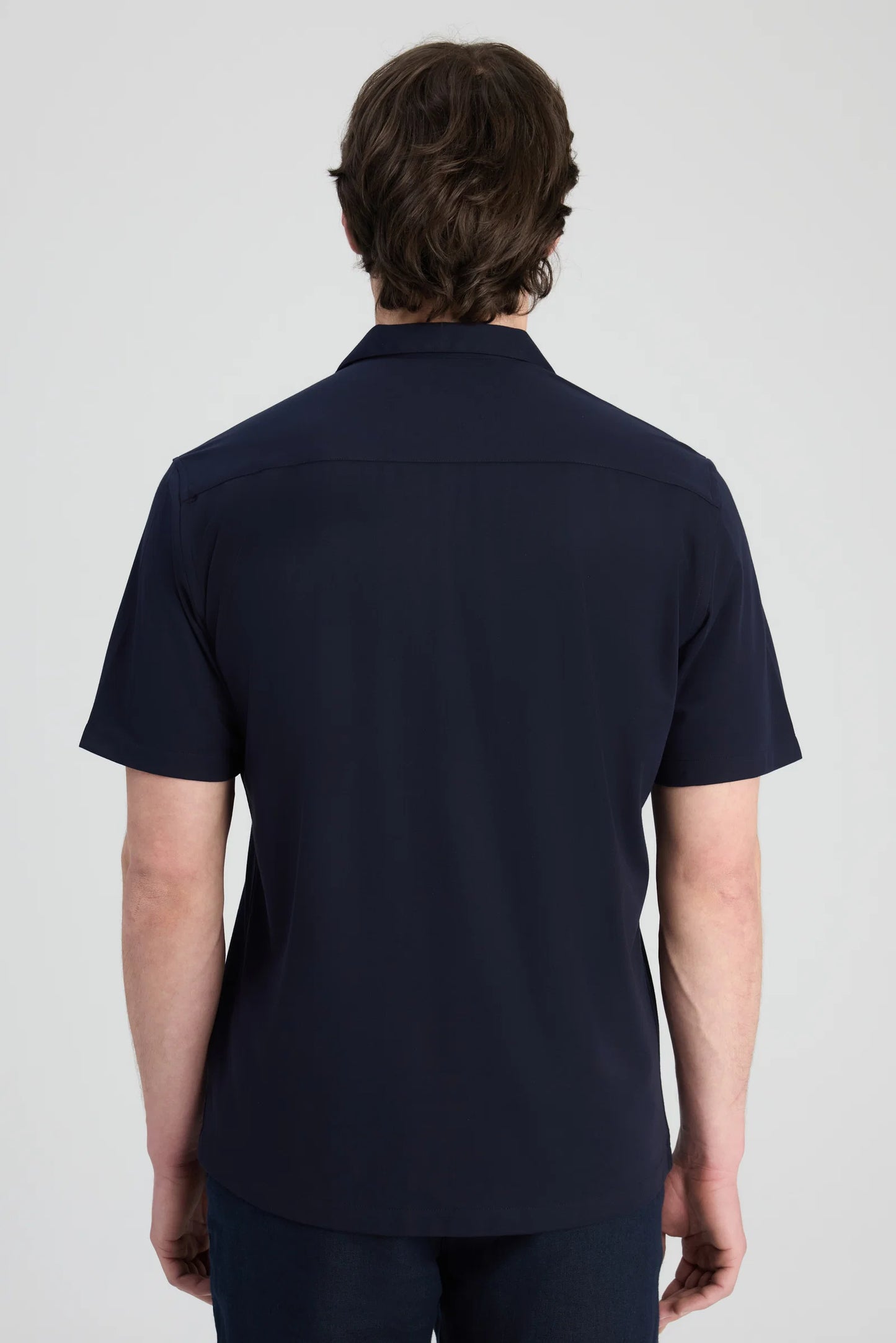 Twn Slim Fit Lacivert Armürlü Gömlek