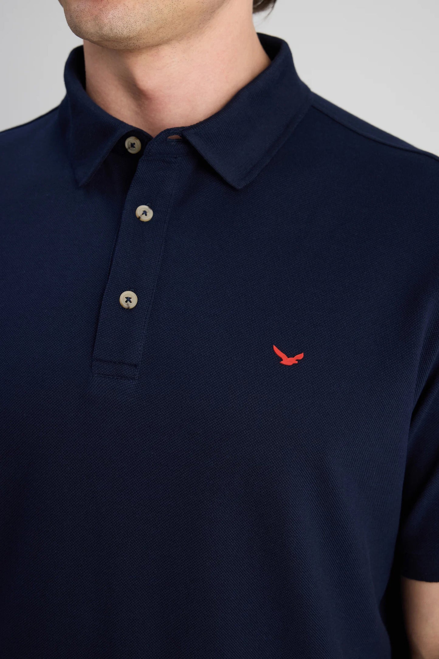 Ds Damat Regular Fit Lacivert Pike Dokulu T-shirt