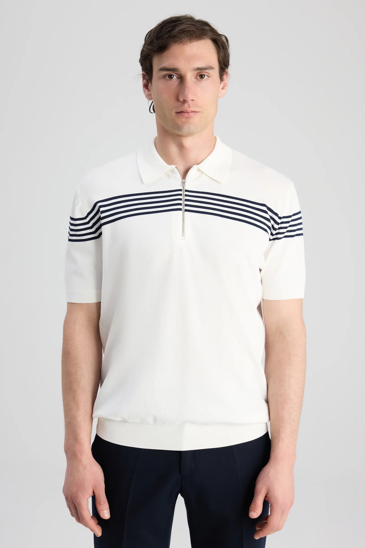 Ds Damat Regular Fit Ekru Düz Kazak