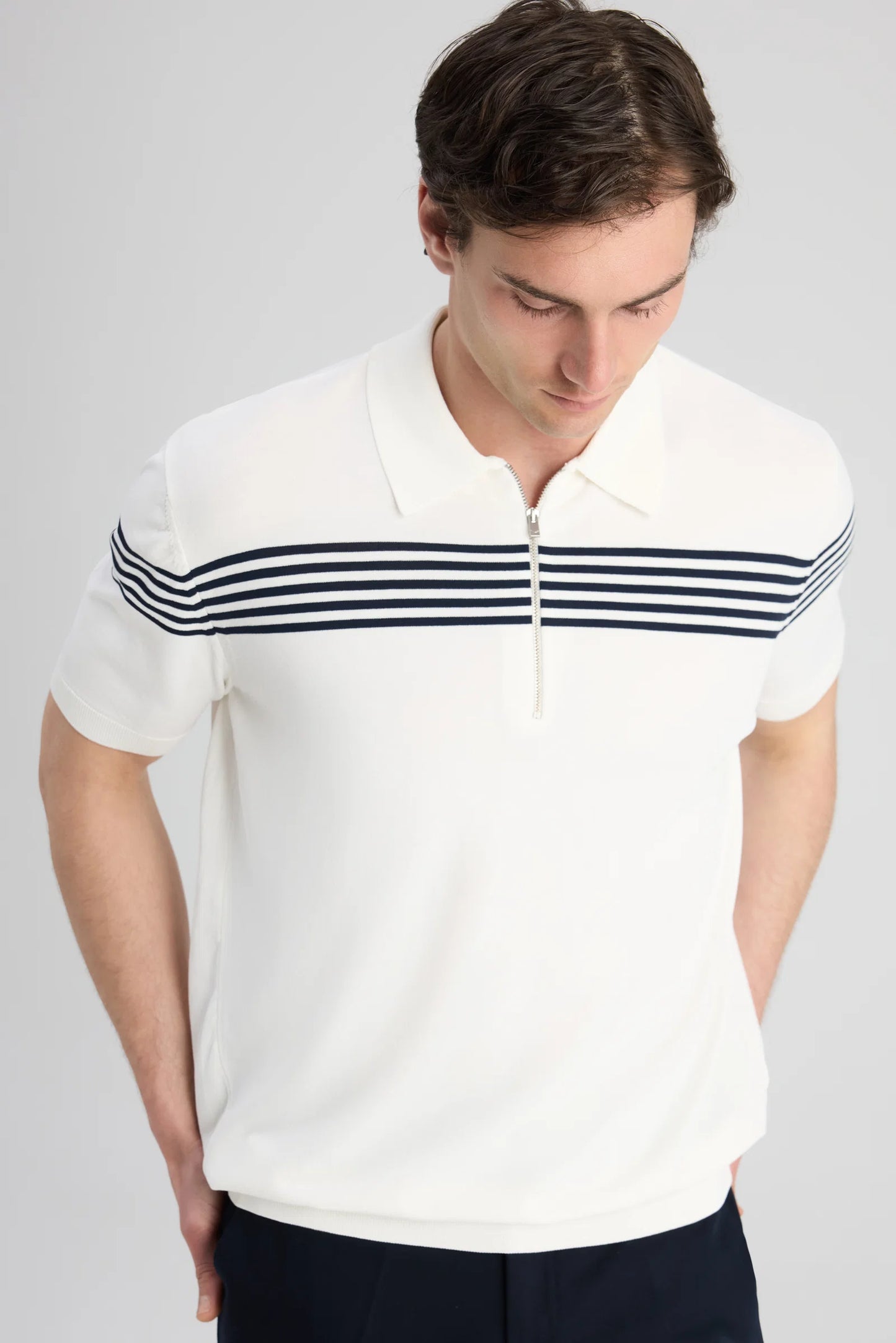 Ds Damat Regular Fit Ekru Düz Kazak