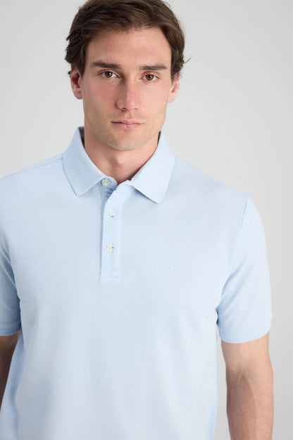 Ds Damat Regular Fit Mavi Pike Dokulu T-shirt