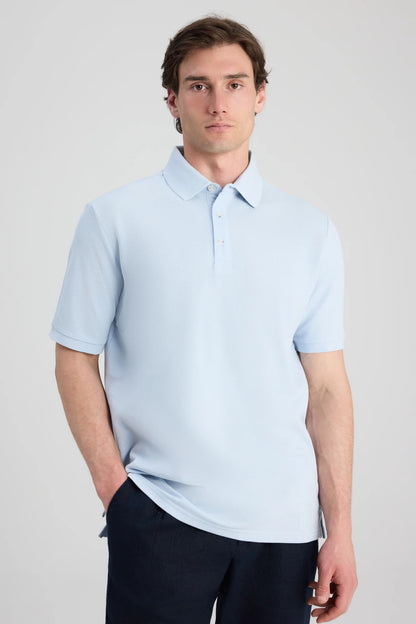 Ds Damat Regular Fit Mavi Pike Dokulu T-shirt