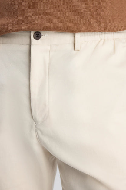 Ds Damat Relaxed Fit (pilesiz) Bej Armürlü Jogger Pantolon