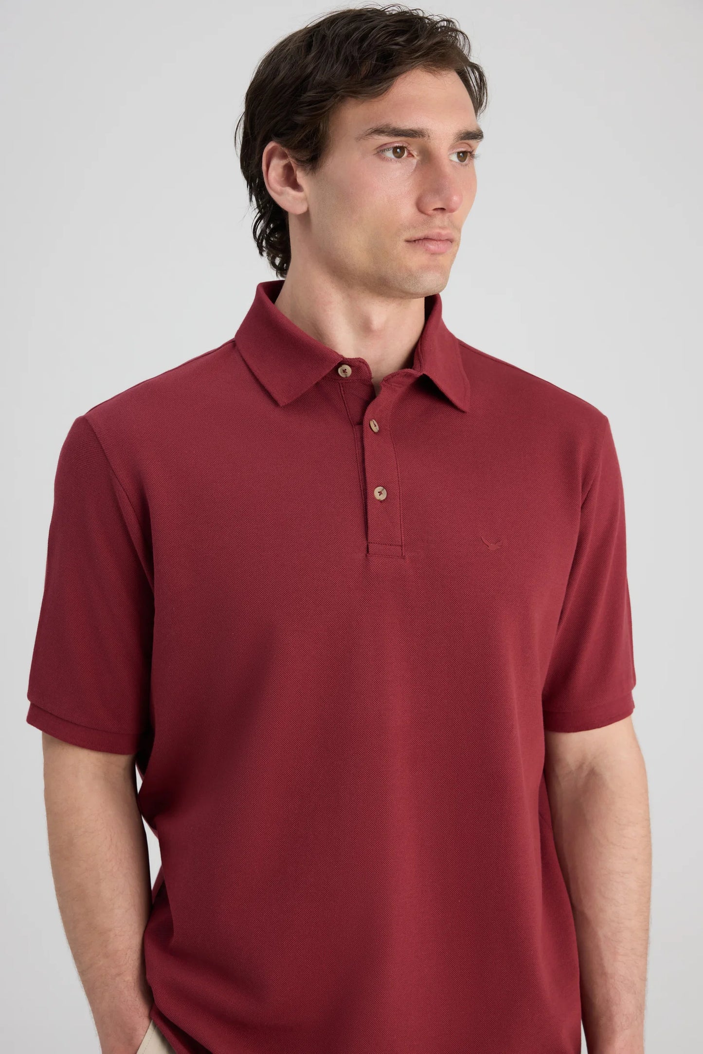 Ds Damat Regular Fit Kiremit Pike Dokulu T-shirt